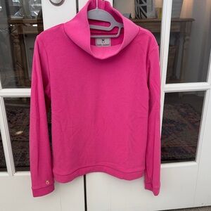 Dudley Stephens Vibrant Pink Cowl Neck Sweater
